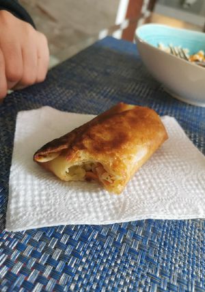 Una foto de Rollitos primavera