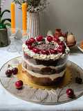 Torta selva negra libre de gluten