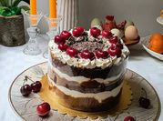 Una foto de rellenos para tortas de chocolate
