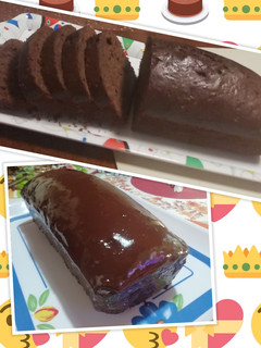 Una foto de Budín de chocolate y café 2 versiones