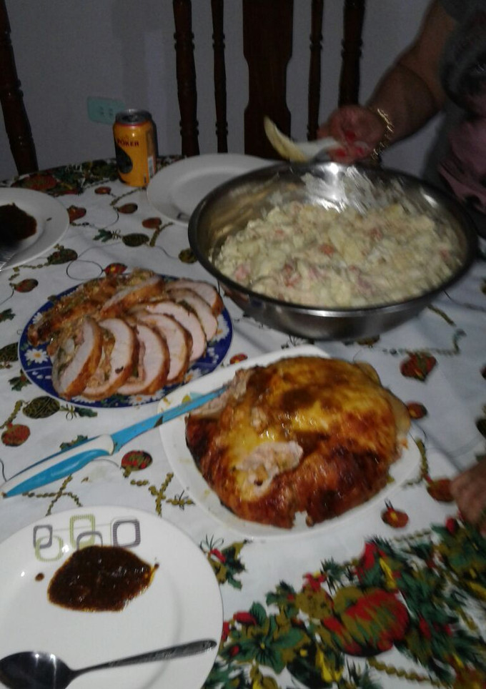 Una foto de Lomo de cerdo relleno