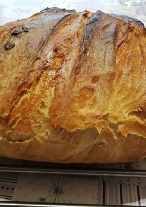 Hűtőben kelt kenyér recept fotója