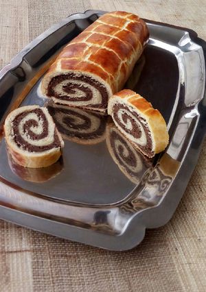 Gesztenyés bejgli recept fotója