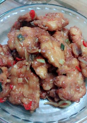 Foto resep Ayam asam manis