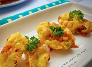 Foto resep Bakwan Makaroni Jagung