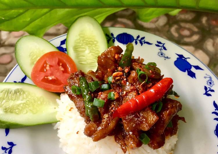 Nasi Sapi Teriyaki