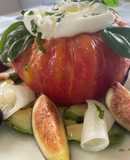 Tomate relleno de burrata 🤪