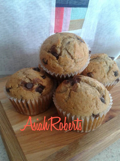 Foto resep Banana choco chip muffin