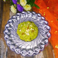 A picture of Lauki ka Halwa.