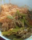 Carne en su jugo con nopales