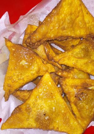 A picture of Beef samosas #weeklyjikonichallenge.