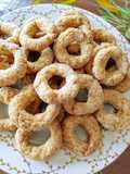Tarallini dolci allo yogurt e miele