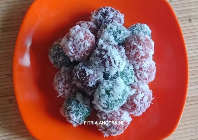 Resep: Klepon ubi ceria Yang Sederhana