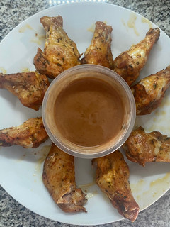 Una foto de Alitas de pollo al horno