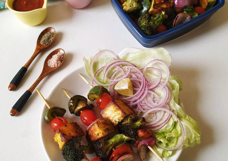 Easiest Way to Prepare Perfect Grilled vegetable shish kebab