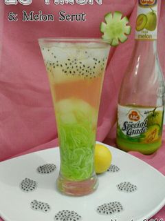 Foto resep Es Timun & Melon Serut