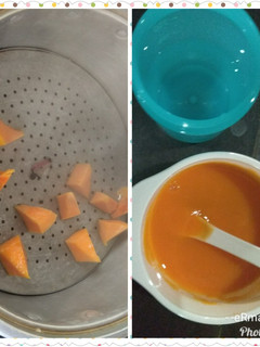 Foto resep MPASI 6 Bulan : Pure Labu Botol