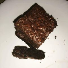 A picture of Wholewheat fudge brownie.