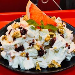A picture of Apple salad.