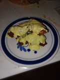 Alitas con salsa bechamel de mostaza