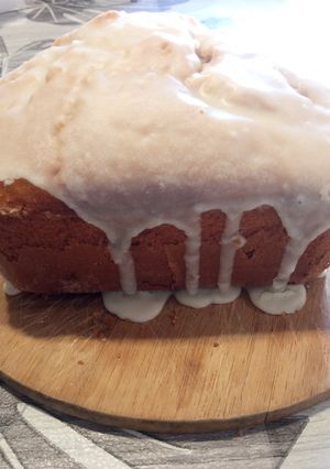 Una foto de Budín Húmedo de Yogurt y Vainilla