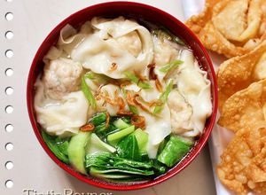 Foto resep Pangsit Kuah rumahan simple,enak dan segar+ foto step by step ^_^