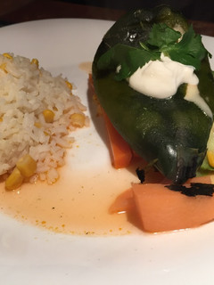 Una foto de Chiles Rellenos