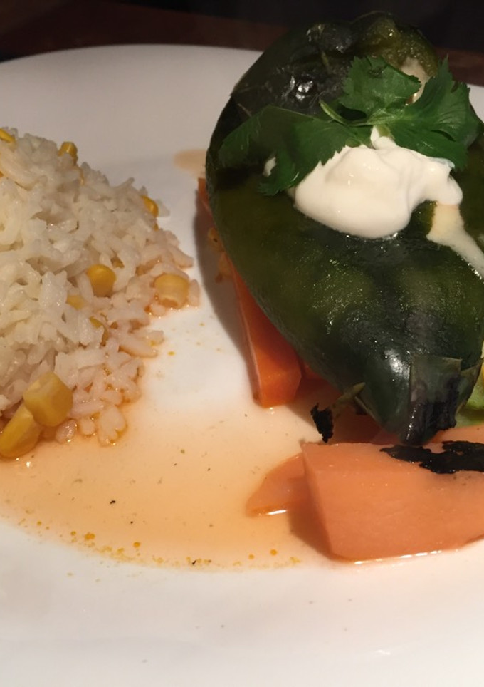 Una foto de Chiles Rellenos