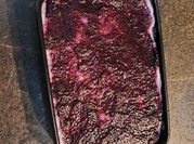 Una foto de base de tarta saludable