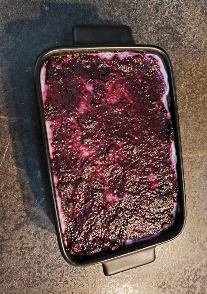 Una foto de Tarta de queso saludable