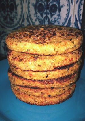 Una foto de Hamburguesas Veganas 🙏🏼🌱 de- Porotos de soja