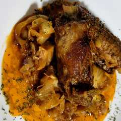 Costillas de Cerdo con Col-レシピのメイン写真
