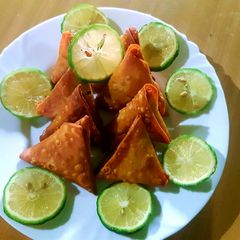 A picture of Beef Samosa.