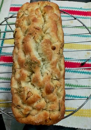 A picture of Focaccia Bread.
