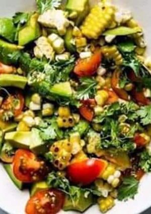 A picture of Corn salad.