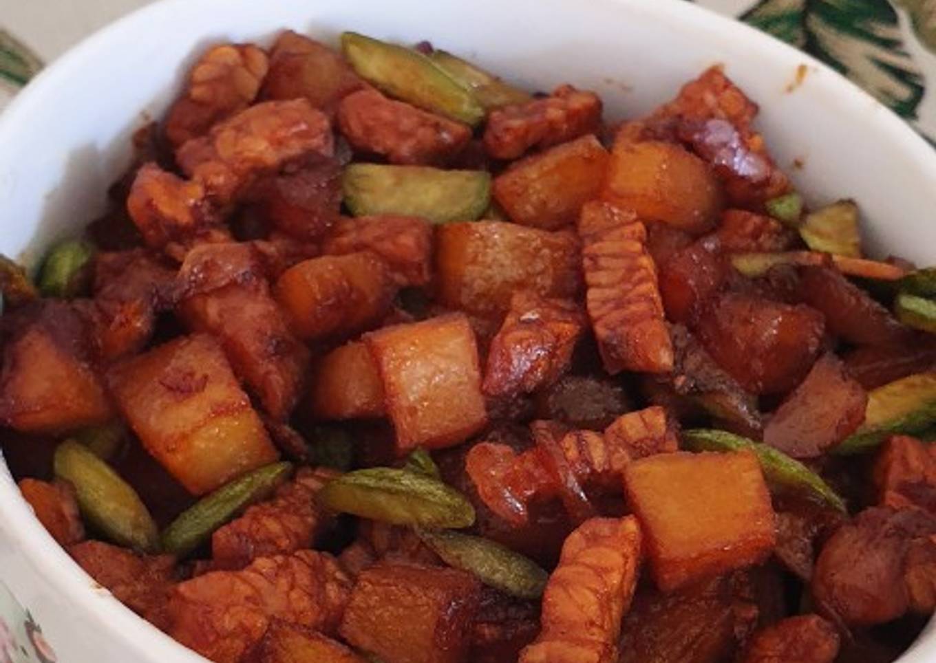 Sambel goreng kentang pete