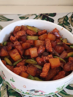 Foto resep Sambel goreng kentang pete