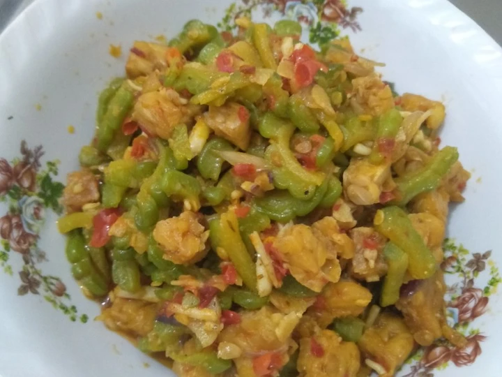 Cara Mudah Membuat Resep Tumis Pare Tempe Teri yang  Bikin Ketagihan Anti Ribet, Lezat Sekali