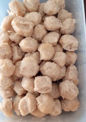 Foto resep Bakso ayam sangat enak gurih👍👍👌👌😋😋