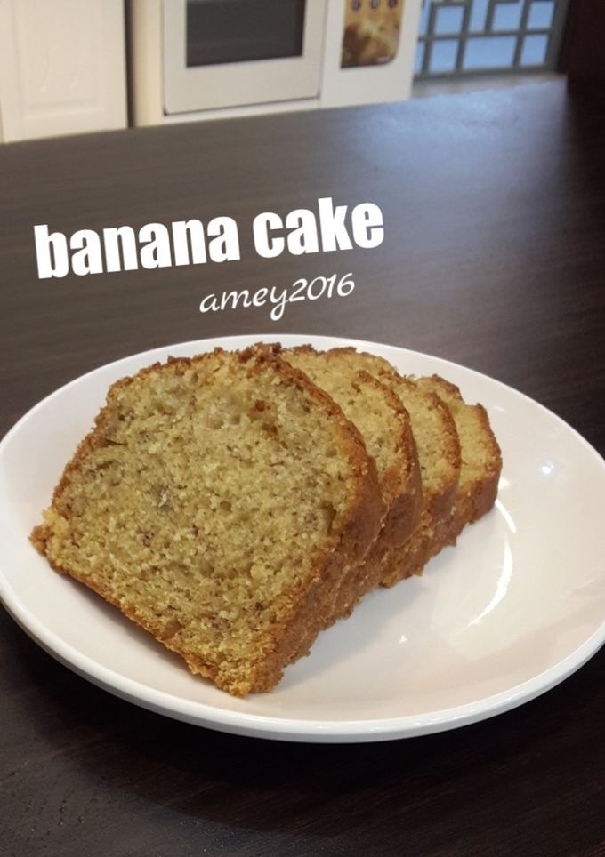 Foto resep Soft & moist banana cake