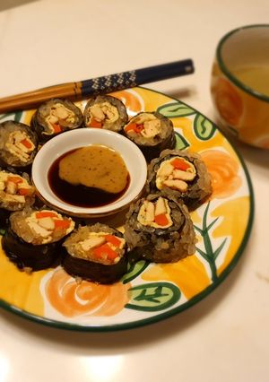 Foto resep Sushirataki, Sushi aman buat yg keto