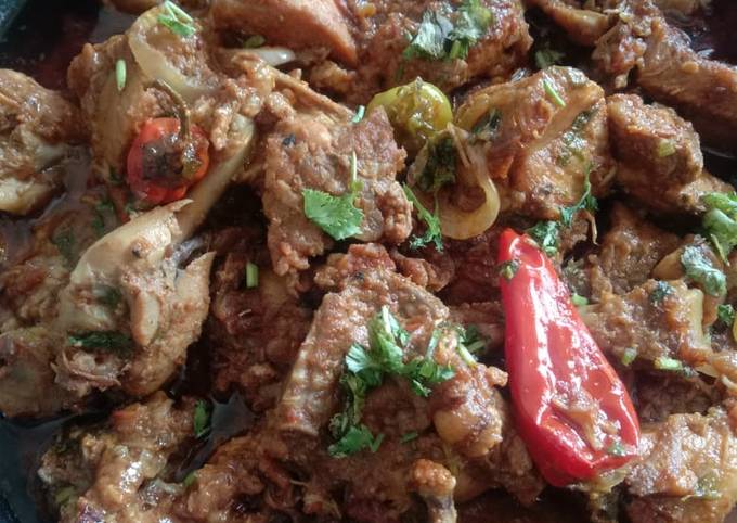 Peshawari chicken karahi Recipe by Kaneez E Abiha - Cookpad