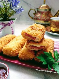 Foto resep Risoles Mayo, Beef & Cheese