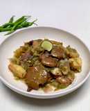 Sambel Ijo Jengkol Ikan Beledang