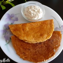 A picture of Chickpeas Dosa.