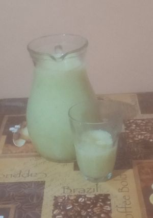 صورة لوصفة عصير ليمون وفاكهة واحدة