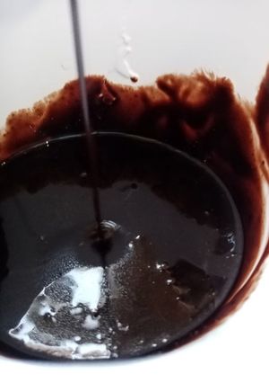 O poză a rețetei Glazură rapidă de ciocolată.