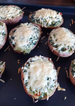 Foto principal de Patatas rellenas de espinacas