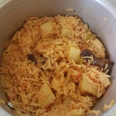 A picture of Veg pulav.