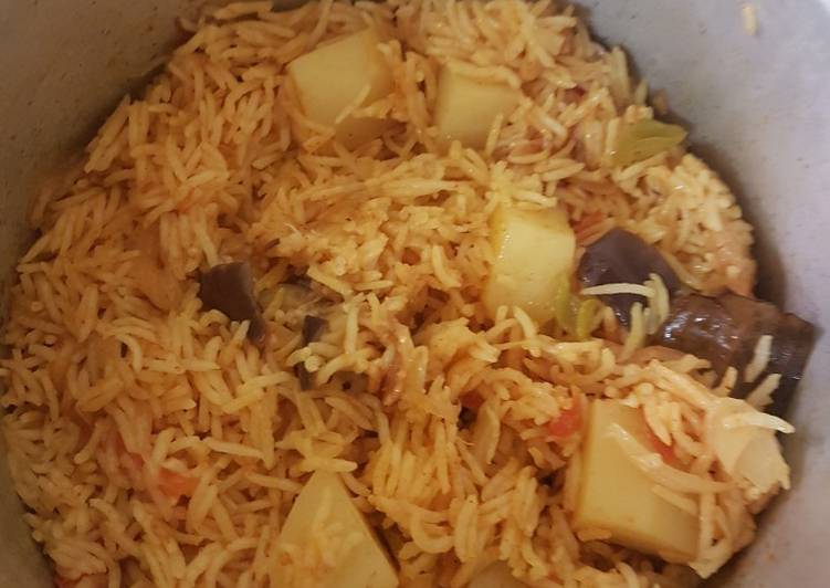 Recipe of Homemade Veg pulav